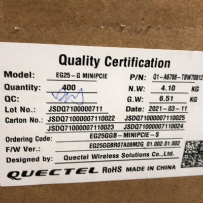 EC25-G Originals Wifi Wireless Module Embedded GNSS Optional GCF