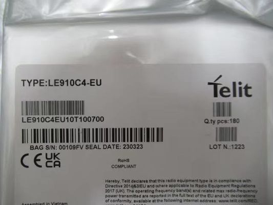 LE910C4-WWX 4G LTE Modem Module GNSS Electrical 5V DC 3.0A Safety
